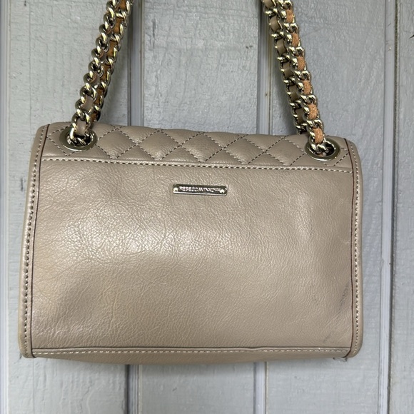 Rebecca Minkoff Quilted Look Gray Bag - Picture 5 of 8